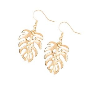 Gold earrings